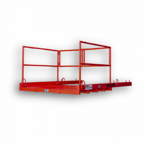 Plataforma para descarga de materiales