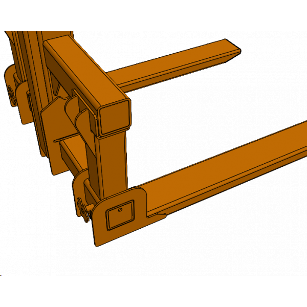 Uña Portapallets cap. 3Ton. - Imagen 4